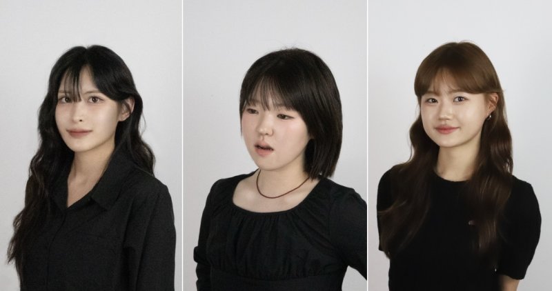 송시연, 현지우, 장채원 학생(사진 왼쪽부터. 상명대 제공. 재판매 및 DB금지)