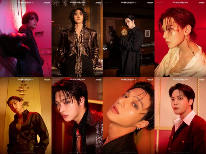 멤버 전원 센터급 비주얼 에이티즈 11일 컴백한다