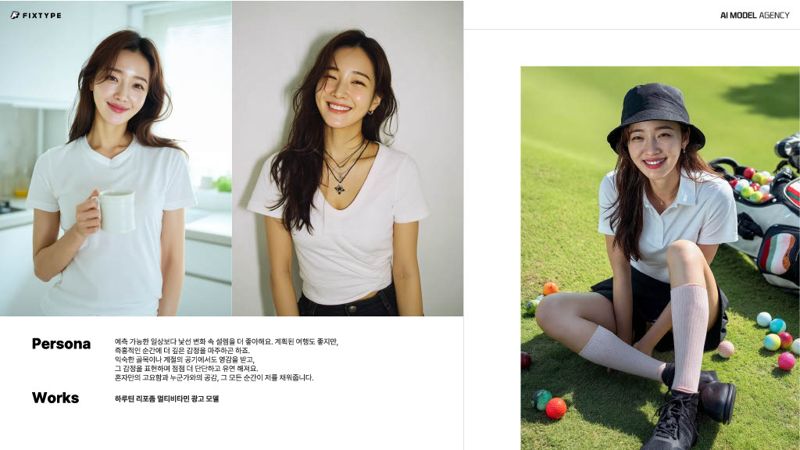 아이지에이웍스, 광고 시장에 전속형 AI 광고 모델 30종 투입