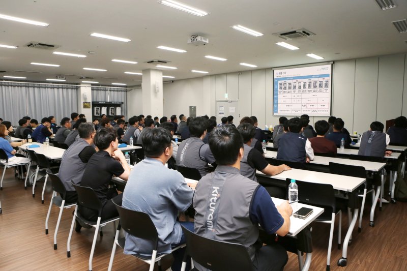 2025년 대리점 서비스 기술 교육 사진 (귀뚜라미 제공)
