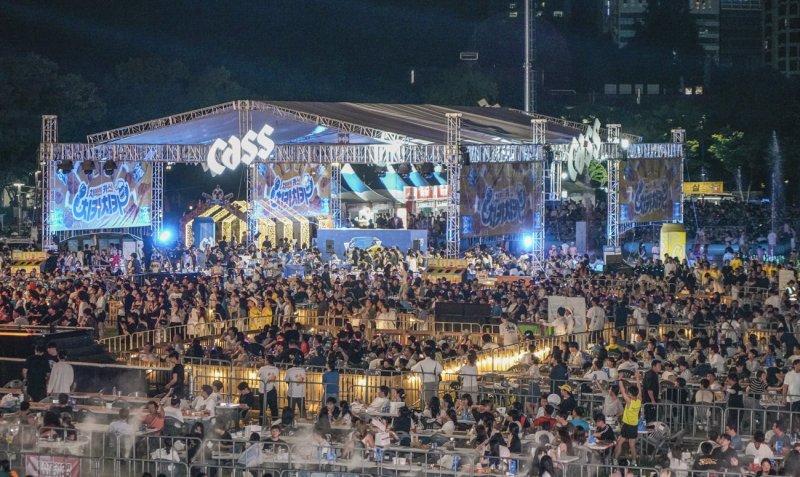 지난 7월 2일부터 6일까지 대구시 달서구 두류공원에서 열린 2025 대구치맥페스티벌. 뉴시스