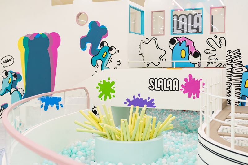 어린이들을 위한 체험형 놀이 공간 '슬라라'. 인스파이어 제공