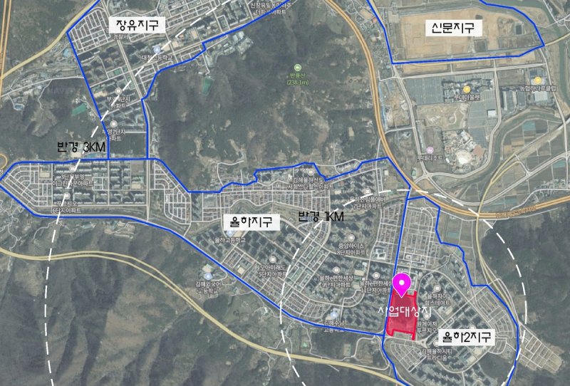 사업지 위치도 (출처=연합뉴스)