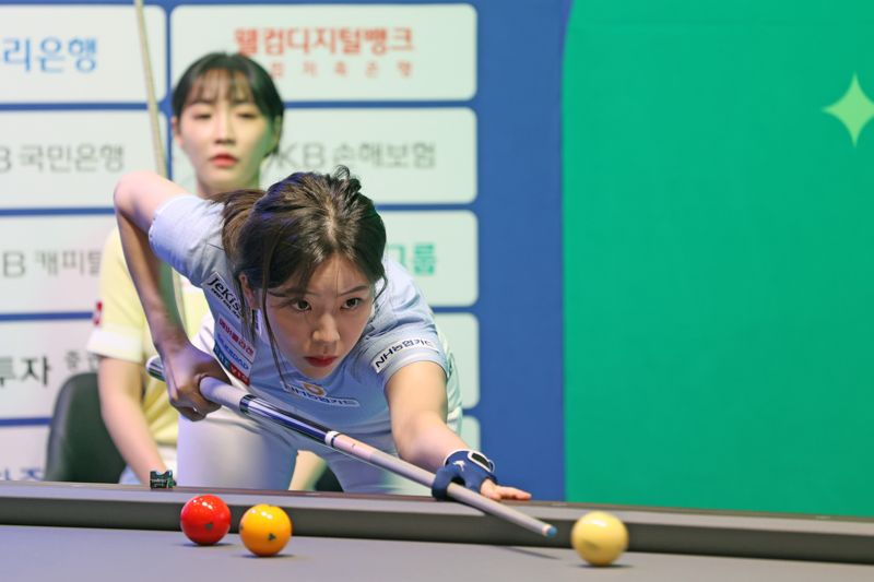 [영상] fn 금융·증권인 당구대회 ‘정수빈 VS 최혜미’ 이벤트경기