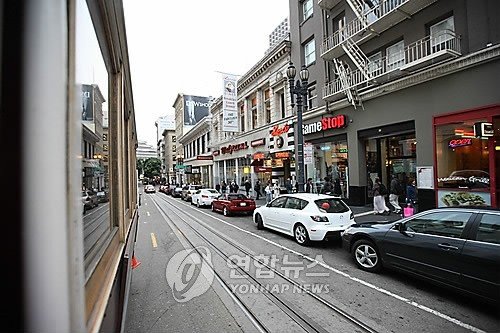 샌프란시스코 상가 (출처=연합뉴스)