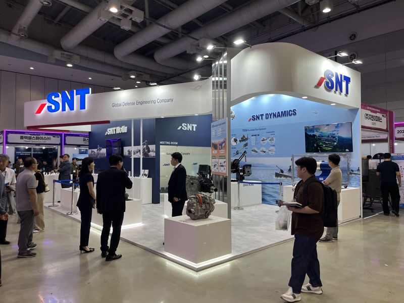 SNT다이내믹스·SNT모티브, 독자개발 방산핵심부품·차세대 방산기술 선봬