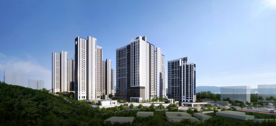 춘천 동문 디 이스트 어반포레 투시도