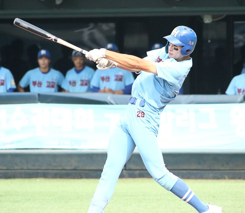 청룡기 눈물→日전 쾌투→체전 150km→이제 몸 만들기... 내년 최대어 하현승, '괴물 프로젝트' 시작