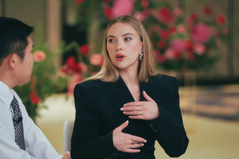 스칼릿 조핸슨 '유퀴즈' 출격…유재석에 공룡 영화 같이 찍자