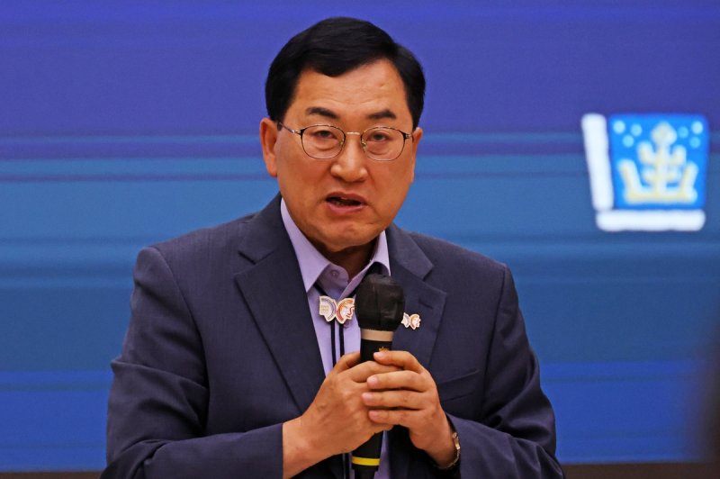 간담회하는 주낙영 경주시장 (출처=연합뉴스)