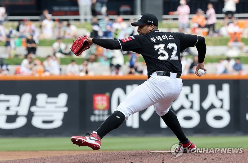 kt 선발 쿠에바스 (출처=연합뉴스)