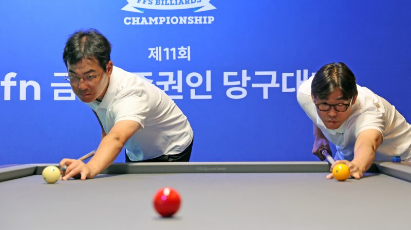 강팀의 저력… ‘디펜딩 챔피언’ 현대해상 16강 안착 [fn 금융·증권인 당구대회 첫날]