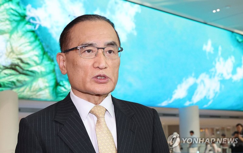 답변하는 국가안보실장 (출처=연합뉴스)