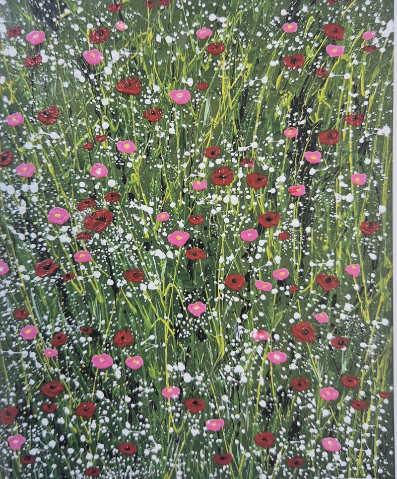 전하나 작가의 '들섬의 독백' 45.5x 38cm Acrylic on canvas 2025.7.9/뉴스1 ⓒ News1 조영석 기자
