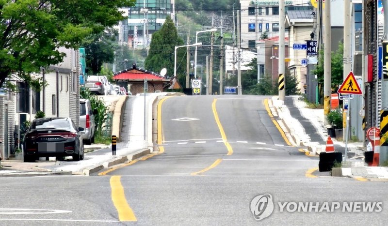 태백시 시내 도로 (출처=연합뉴스)