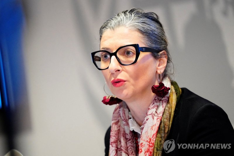 프란체스카 알바네제 유엔 팔레스타인 점령지 특별보고관 (출처=연합뉴스)