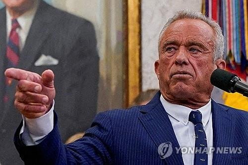로버트 케네디 주니어 미 보건복지부 장관 (출처=연합뉴스)