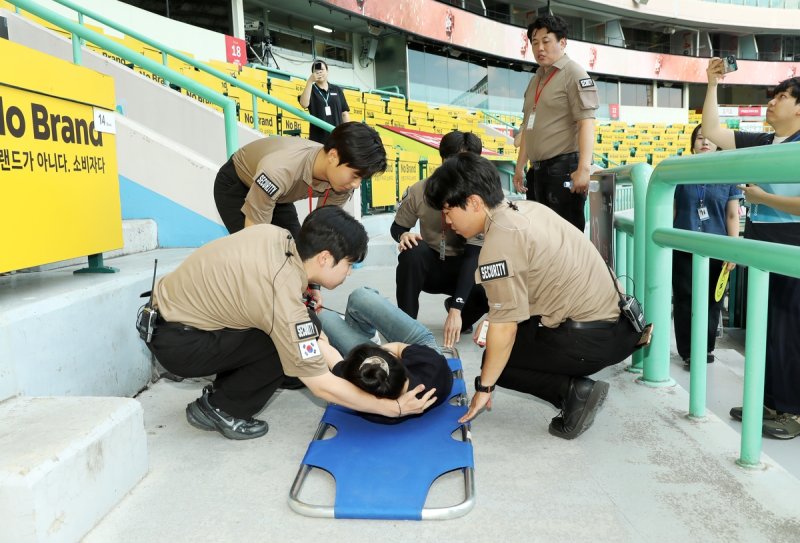프로야구 SSG, 혹서기 대비 안전 교육 (출처=연합뉴스)