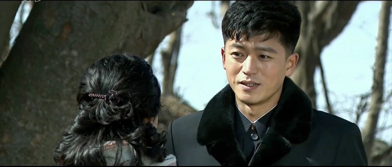 북한 드라마 '백학벌의 새봄' 중 한 장면 (출처=연합뉴스)