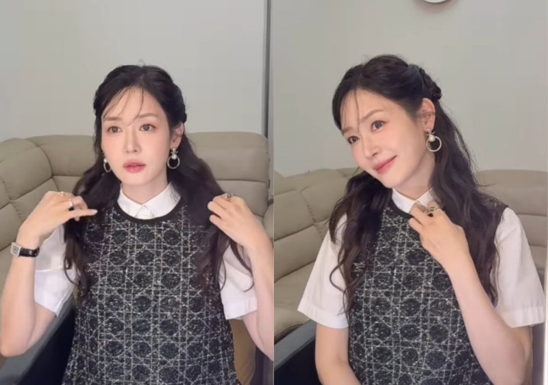 성유리, 본인 미모에 자아도취? 남편 보석 석방후 밝은 미소 [N샷]