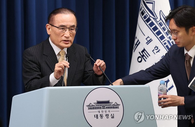 미국에서 돌아온 위성락 안보실장 (출처=연합뉴스)