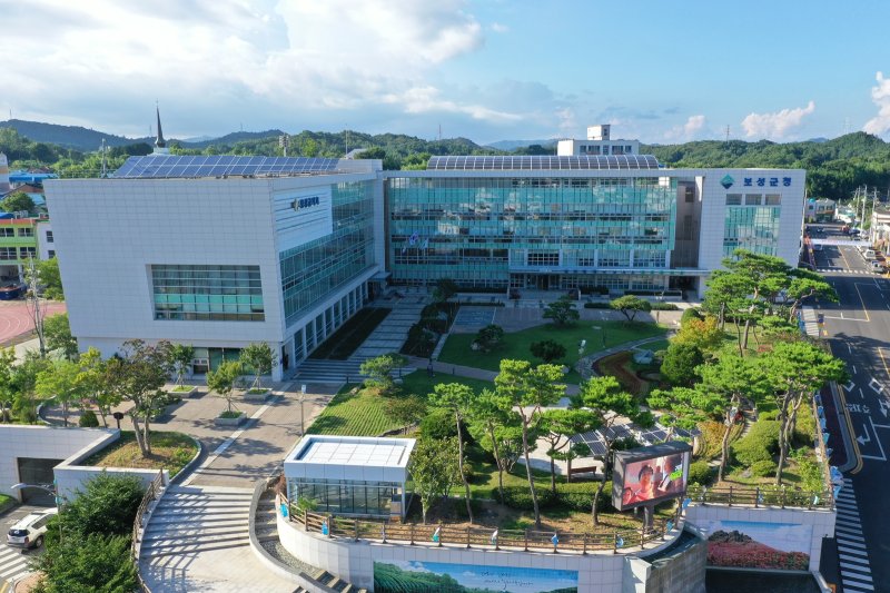 [보성=뉴시스] 전남 보성군청 전경. (사진 = 보성군 제공) *재판매 및 DB 금지