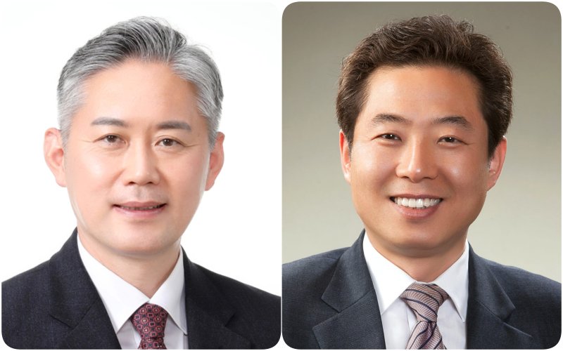 국민의힘 광주시당위원장 후보들. 왼쪽부터 김정현 현 시당위원장, 안태욱 광주 광산을 당협위원장. (사진=후보들 제공) *재판매 및 DB 금지