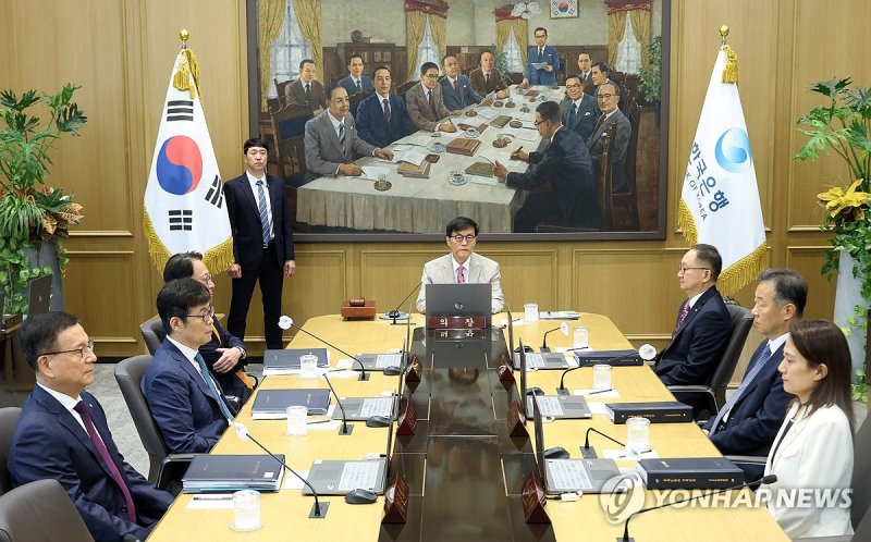 금통위 주재하는 이창용 총재 (출처=연합뉴스)