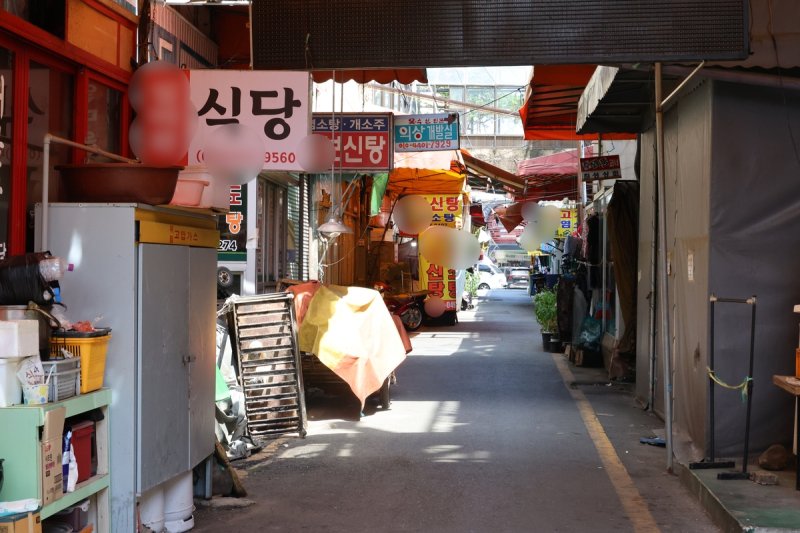 칠성개시장 골목 (출처=연합뉴스)