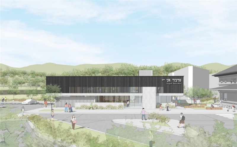 [울산=뉴시스] 울산 울주군은 상북면 행정복지센터 증축 설계 공모에서 알오엠 건축사사무소와 재라 건축사사무소가 공동 출품한 ‘모두를 위한 집’을 최종 당선작으로 선정했다고 10일 밝혔다. (사진= 울주군 제공) 2025.07.10.photo@newsis.com *재판매 및 DB 금지