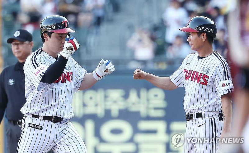 적시타 친 박동원 (출처=연합뉴스)