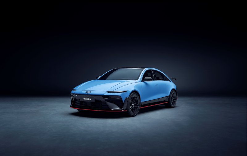 현대차의 고성능 전기 세단 '아이오닉 6 N'(현대차 제공)