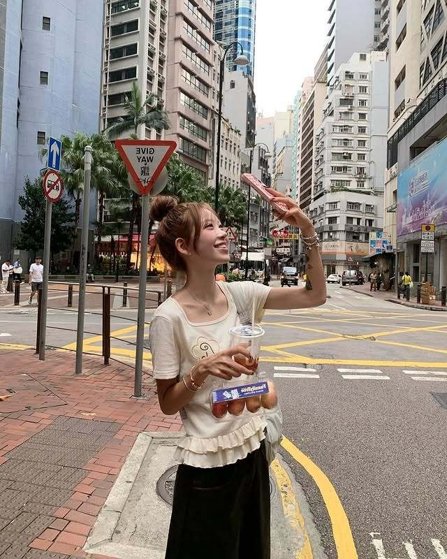 '96→41㎏' 최준희, 티셔츠도 헐렁한 스키니 몸매 [N샷]