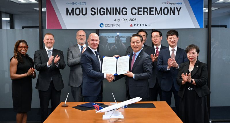 유정복 시장, 델타항공·조지아 주지사와 교류 협력 방안 논의
