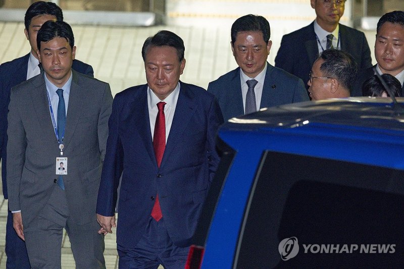 법원 떠나는 윤석열 전 대통령 (출처=연합더킹+카지노)