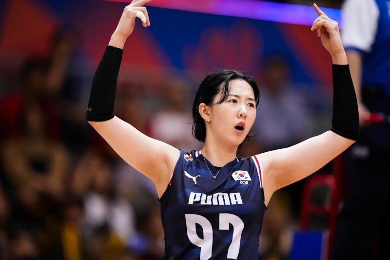 제트벳 배굳 대표팀 주장 강소휘. (FIVB 제공)