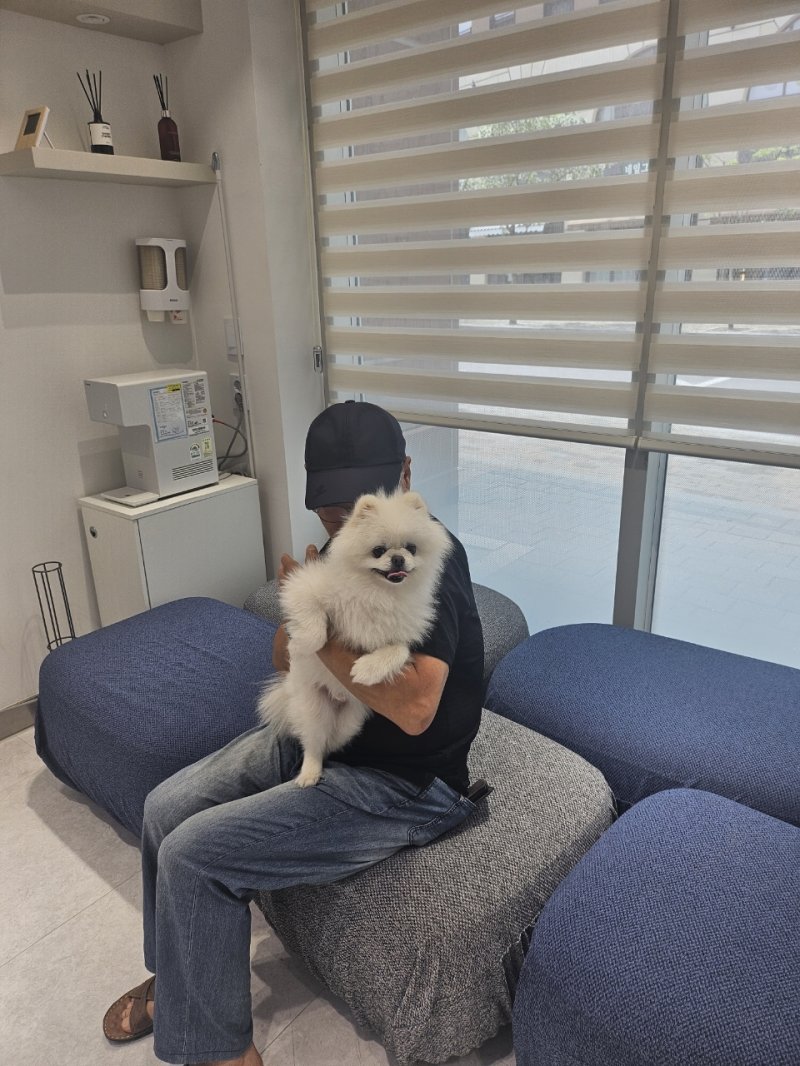 경기 김포 반려헬렌카지노 공공센터를 찾은 김인수(76) 씨(경기 김포시 제공.재판매 및 DB금지)