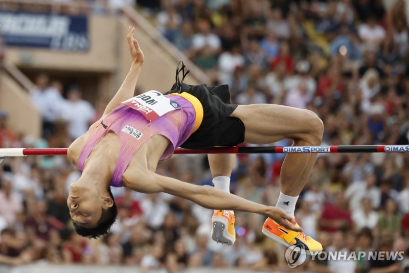 바를 넘는 우상혁 (출처=연합뉴스)