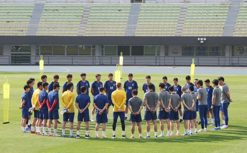 축구 대표팀의 온라인바카라 모습. 2025.7.3/뉴스1 ⓒ News1 김영운 기자