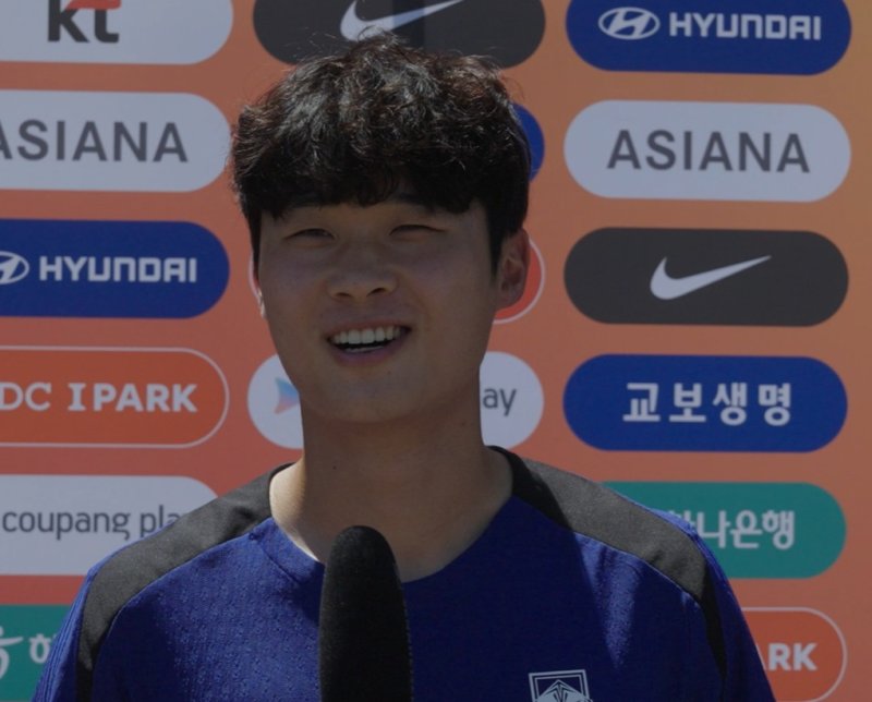 축구대표팀의 김태현(대한축구협회 영상 캡처)