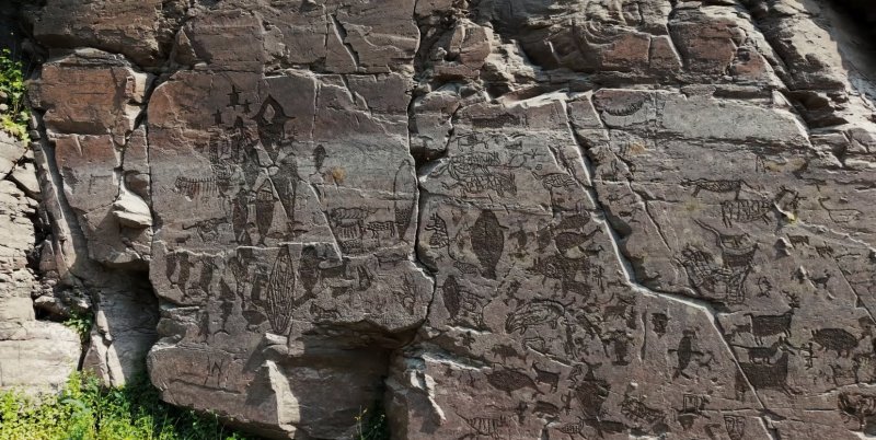 울주 대곡리 반구대 암각화(국가유산청 제공)