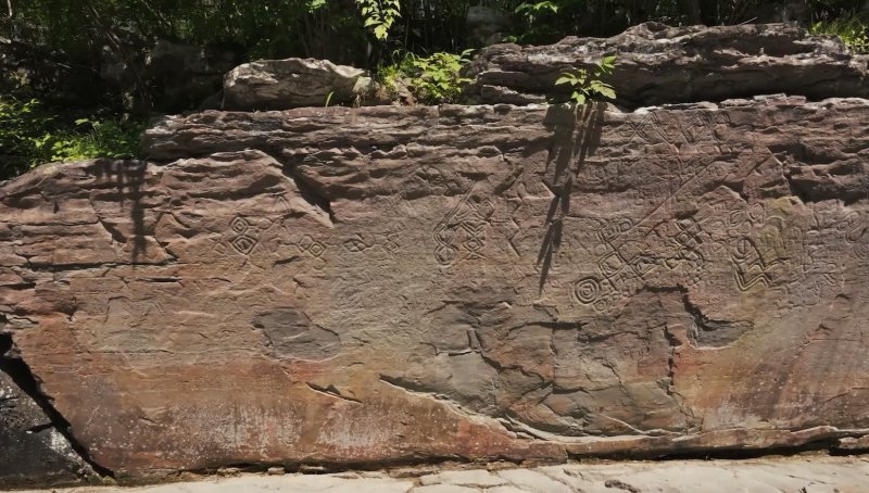 울주 천전리 명문과 암각화(국가유산청 제공)