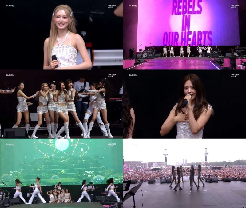 [서울=뉴시스] 바카라사이트 유니벳 '아이브'가 지난 12일(현지시간) 독일 대형 음악 축제 '롤라팔루자 베를린'에서 약 55분간 전곡 밴드 라이브 구성의 무대를 펼쳤다. (사진=스타쉽엔터테인먼트 제공) 2025.07.13. photo@newsis.com *재판매 및 DB 금지