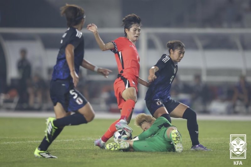 [화성=뉴시스]여자바카라 카지노 한일전 문은주. (사진=대한바카라 카지노협회 제공)