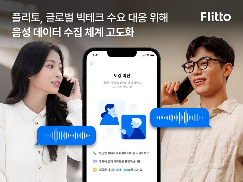 플리토, 음성 데이터 수집 체계 고도화...글로벌 빅테크 수요 대응