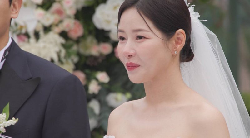 엄마 역할 해주셨다 박하나, 결혼식서 할머니와 신부 입장 '눈물'
