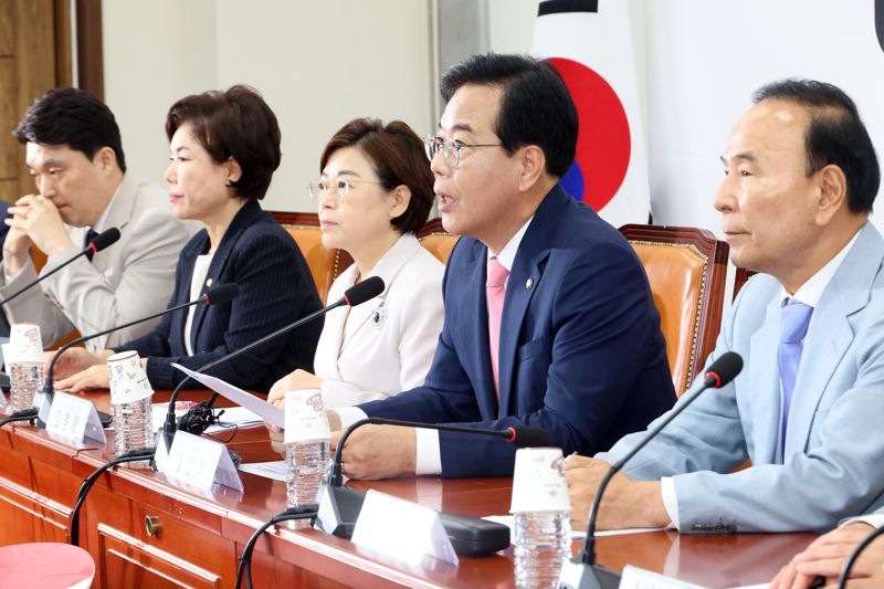[영상] 송언석 “무자격 5적 지명 철회하고 보은인사 중단”