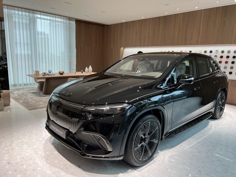 마이바흐 브랜드센터 3층에 위치한 마누팍투어 모습. 박경호 기자