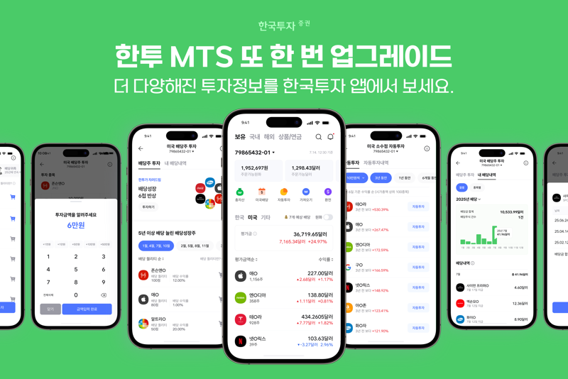 한국투자증권이 MTS '한국투자' 앱을 업데이트, 해외주식 투자 편의성과 정보 접근성을 높이는 기능들을 새로 추가했다. 한국투자증권 제공
