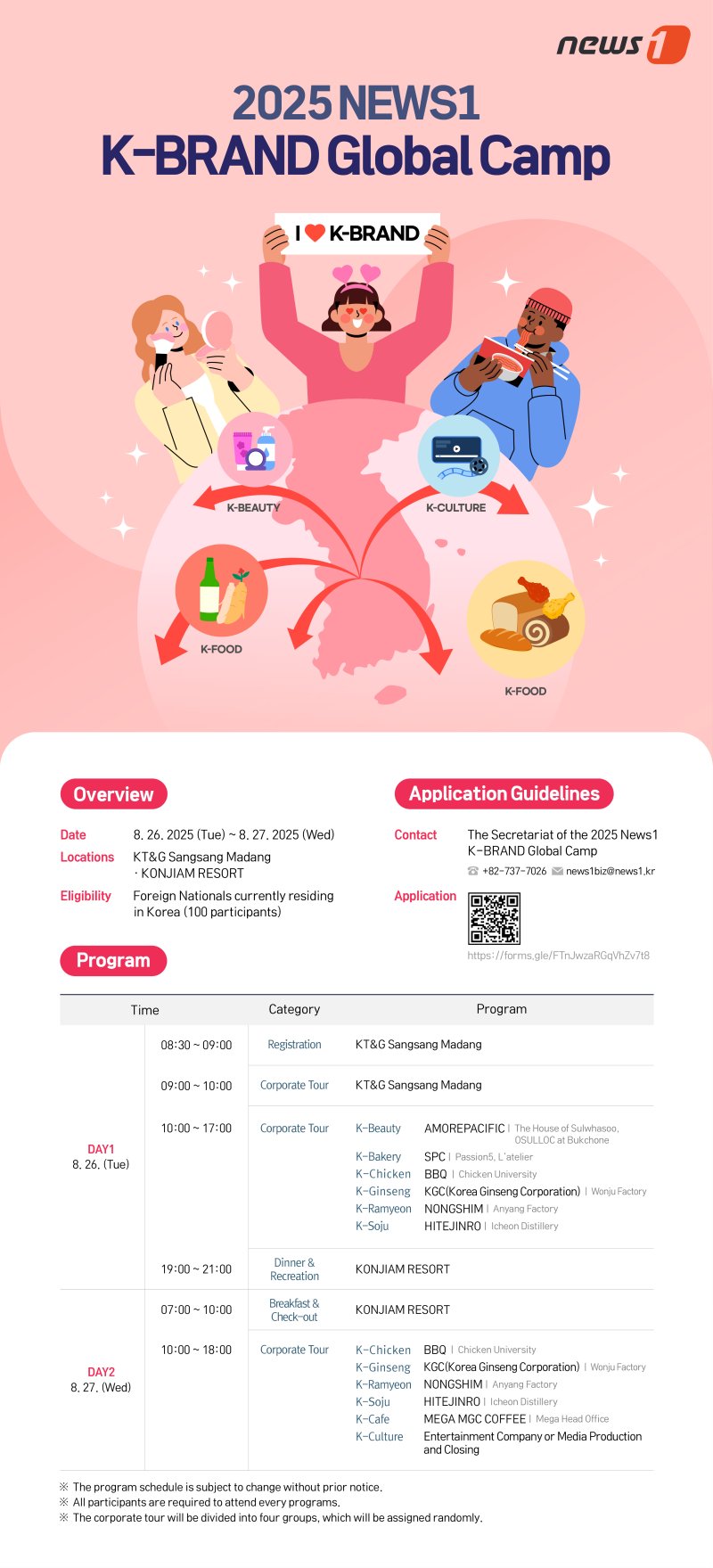 뉴스1 'K-브랜드 글로벌 캠프'